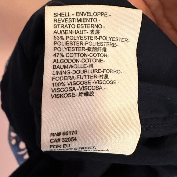 Anthropologie Maeve Daisy Cutout Eyelit Blue Tank Top Y2K 0 - Picture 8 of 10